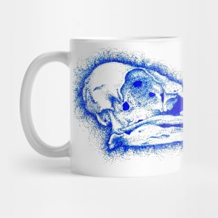 Turkey Vulture Skull Mug